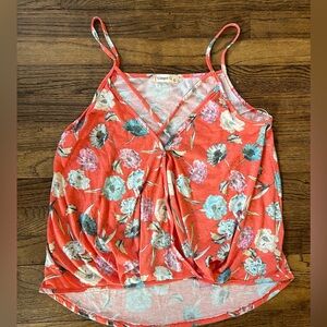 Ginger G floral tank L